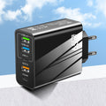 5 Ports 65W USB Type C Fast Charging Charger QC 3.0 Phone Adapter  For iPhone 15 Huawei Xiaomi Samsung EU/US Plug Wall Charger