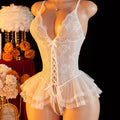 Sexy Lingerie Women Crotchless Porn Babydoll extreme Mini Dress Sex Underwear Hot Romantic Lace Bodysuit Erotic Costumes 2025