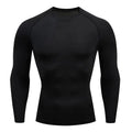 Compression Running Top Men Long Sleeve Shirt For Male Gym Clothing Quick Dry Sportswear Fitness Tee Training Workout Muscle Top