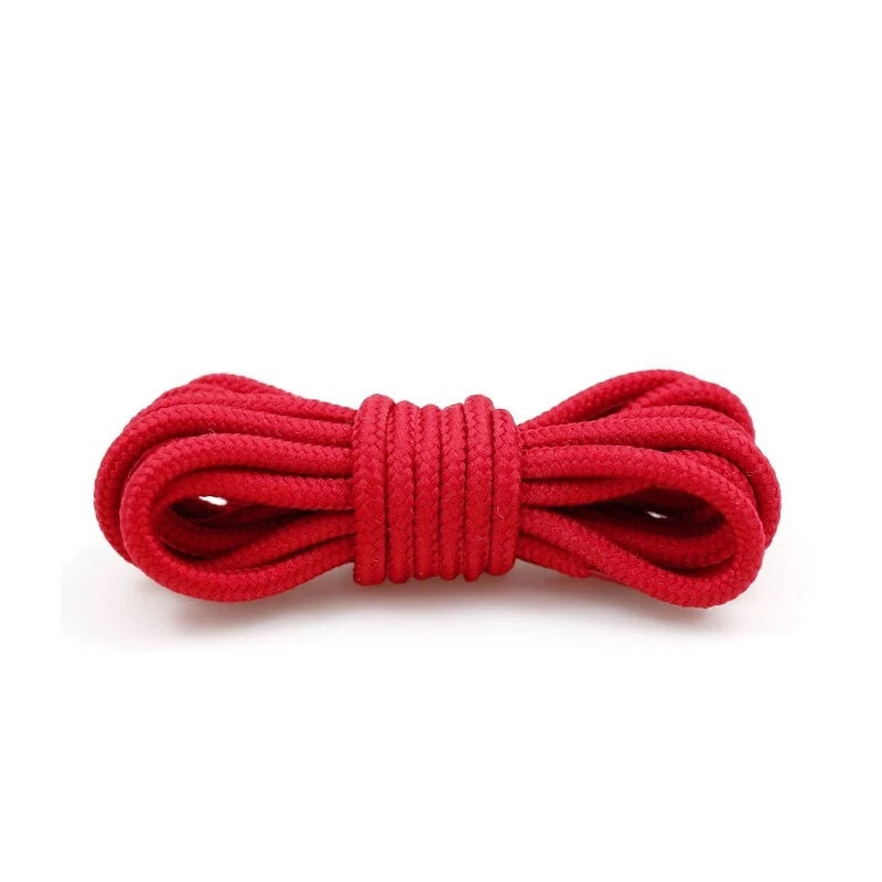 1Pair Round Shoelaces Quality Durable Solid Rope Laces for Shoes Boots Sneakers Shoelace 70/90/120/150cm Strings