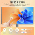 21.5 Inch Portable Smart Android TV with LED Backlight Mini Rechargeable Display Monitor with Rotatable Camera for Home Gym