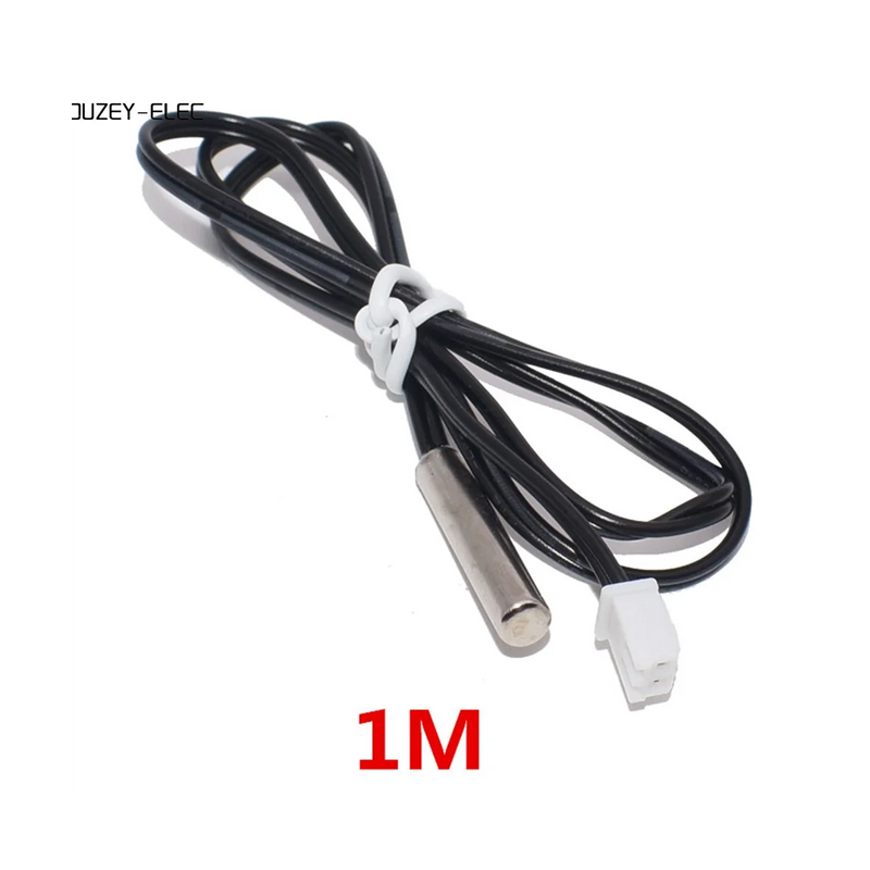 10K 1% 3950 Waterproof Digital Temperature Sensor Meter Probe Meter NTC Thermistor Thermal 1 M Cable -20 to 105 degree Celsius