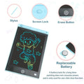 8.5 Inch LCD Drawing Tablet Portable Reusable LCD Writing Tablet Erasable with Battery Electronic Tablet Board Birthday Gift
