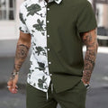 Men's Shirt Summer Fashion Design Short Sleeve 3D Print | SAMAG