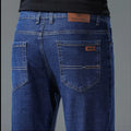 Men's Straight Denim Pants Brand Clothes Black Blue Jeans | SAMAG