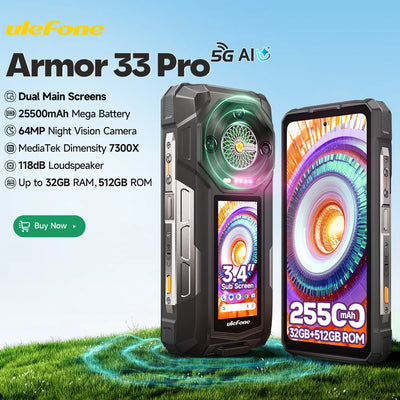 【World Premiere】Ulefone Armor 33 Pro 5G Rugged Phone | SAMAG