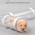 New Hamster Coop External Pipelines Can Be Randomly Spliced DIY Landscape Design Pipes Hamster Cage Modification Movement Tunnel
