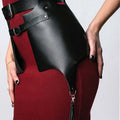 Harness PU Leather Women Suspender Waist Belt Punk Street Decor Accessory For Skirt Daily Casual Outfit - Visuel 3 | SAMAG