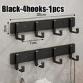 Kitchen Space Aluminum Punch - Free Hooks Are Easy to Install Utensils Storage Bathroom Bathrobe Towel - View 11 | SAMAG