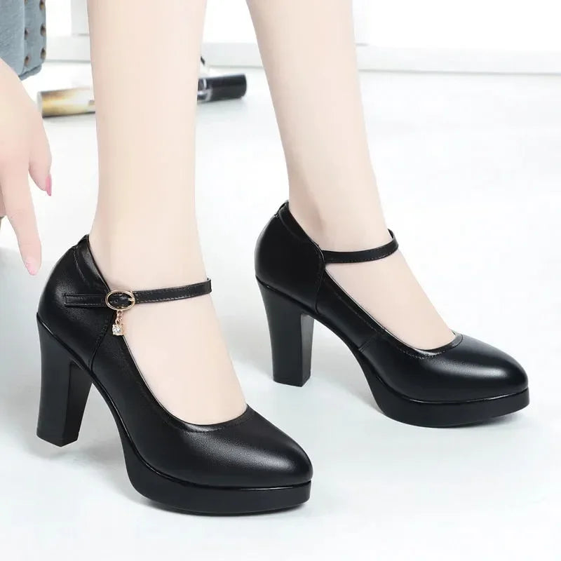 *Spring/Autumn Rhinestone Sexy Prom Women's Shoes Zapatos Mujer Fashion New Elegant/Comfortable Party Pu Wedding High Heels