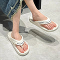 Thick Platform EVA Flip Flops For Women Summer Clip Toe Non Slip Beach Sandals Woman Men Comfortable Soft Sole Cloud Slippers