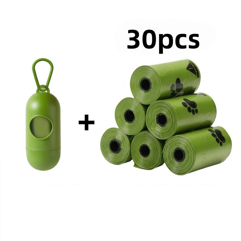 Eco Friendly Biodegradable Dog Waste Bags Waterproof Leak Resistant Pet Poop Bags For Puppy Cat Outdoor Walking Pet Clean Supply