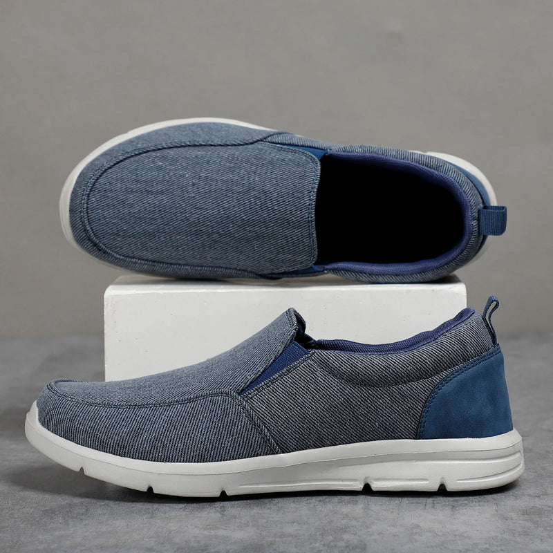 Men Casual Shoes Canvas Breathable Loafers Men 2024 New Male Comfortable Outdoor Walking Shoes Classic Loafers Men Sneakers
