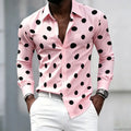 Men's shirt with polka dot print, trendy and personalized | SAMAG