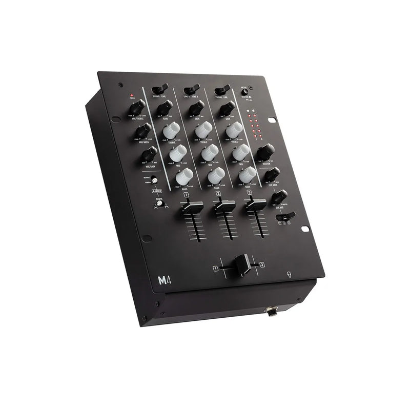 Professional 3-Channel Equalizer Scratch-Resistant DJ Mixer Console Replaceable Turntable Mixer