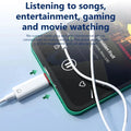 NNBILI Type C To 3.5mm Earphone Adapter 3.5 Jack USB C Audio Converter for iPhone 15 Samsung USB C to 3.5mm Headphone Connector