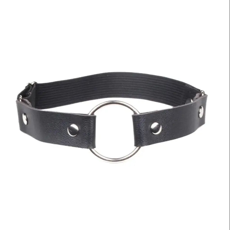 Newest Women Sexy Elasticity Harness Heart Fashion Bondage Goth Decor Garter Belt Thigh Harness Leather Lingerie for Stockings
