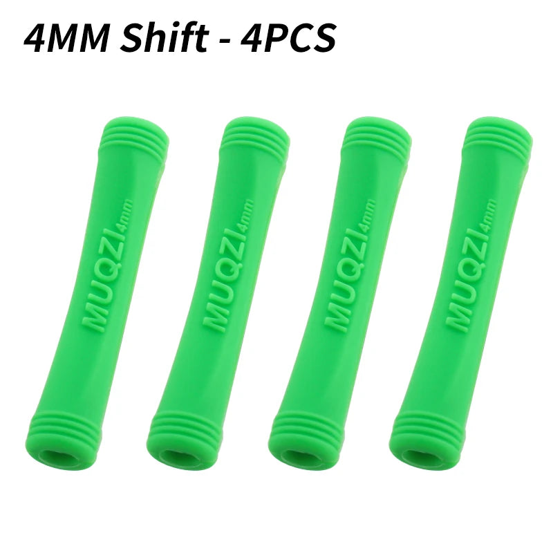 MUQZI 4/8pcs Bicycle Cable Protector Brake Shift Line Frame Protect Sleeve MTB Road Fixed Gear Bike Universal