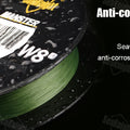 SeaKnight Brand W8 II Series Fishing Line 8 Strands 500m 300m anti-UV anti-saltwater Coating, Multifilament PE Line Braided Wire