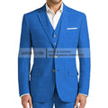 Summer Linen Suit Men Casual Party Classic Blazer Pants 3 Pieces Holiday Travel Tailor-made Breathable Cool Male Outfits
