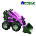 Sliding steering compact wheel tracked loader with cheap price including engine pump motor gear motor