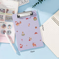 1pc Christmas Themed A5 Folder & Clipboard ,  Portable Binder for School, Office, Holiday Meetings, Festive Loose-Leaf Binder