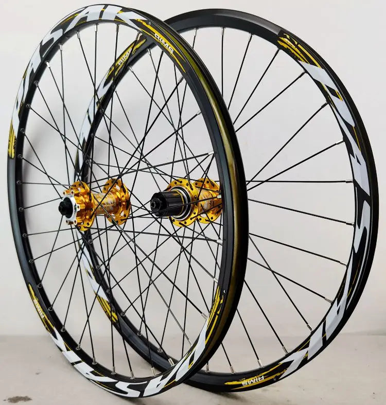 MTB bicycle wheels mountain bike wheel front2 rear4 bearing 26/27.5/29inch HG MS XD Six Hole Disc Brake QR100 135alloy hub thru