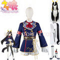 Game Umamusume: Pretty Derby Calstone Light O Cosplay Costume Winning Uniform Coat Dress Wig Woman Masked Ball Suit Custom Size