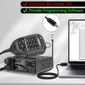 New ABBREE AR-2520 Walkie Talkie Radio USB Programming Cable For Abbree AR 2520 V1 V2 25W Mini Mobile Car Radio