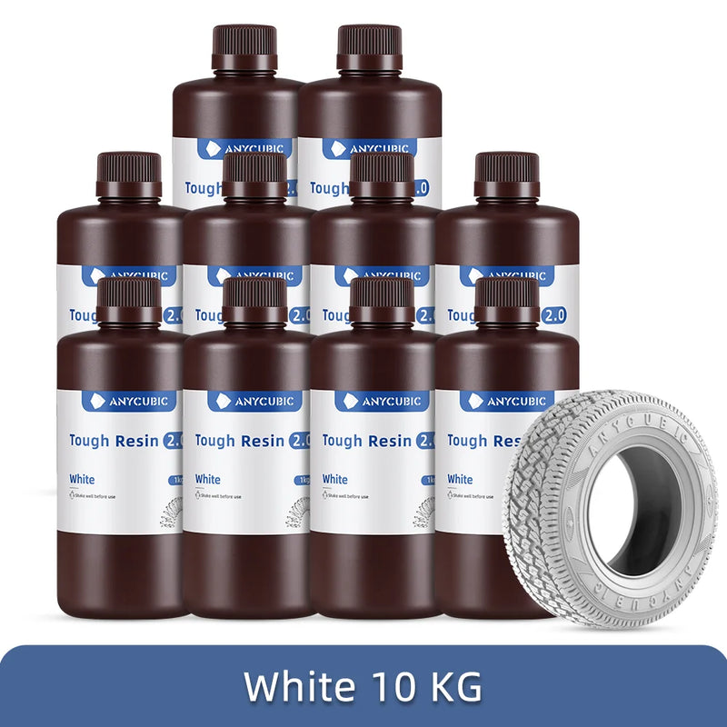 ANYCUBIC Flexible Tough Resin 2.0 405nm UV Resin High Toughness High Rigidity 3D Printer Printing Materials For Photon Mono