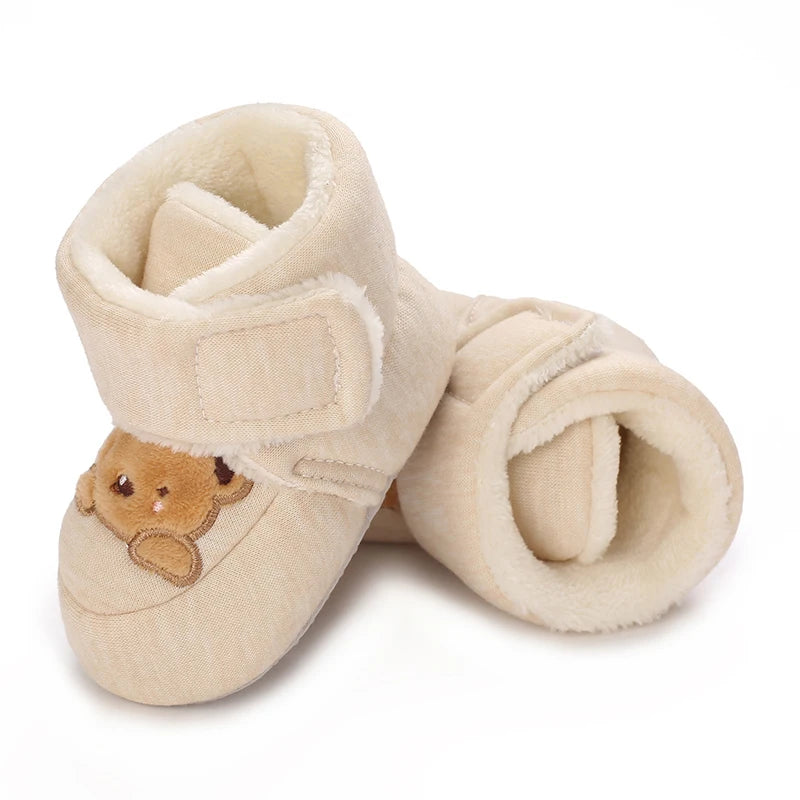Winter Newborn Boys and Girls Cute Cartoon Cotton Shoes - View 4 | SAMAG