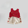 MILANCEl Summer Kids Clothing Set Strawberry Vest - View 12 | SAMAG