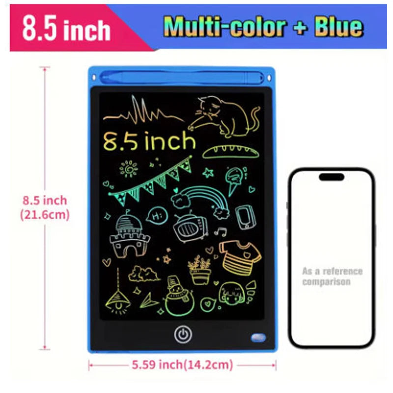 8.5 Inch LCD Writing Tablet Digital Drawing Tablet Handwriting Pads Portable Electronic Tablet Board For 3 4 5 6 7 8 Years kids