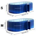 1PC  Insulated Ice Bath , Cold Plunge Tub, No Inflation Install Needed, Shower-Compatible for Indoor & Outdoor Use