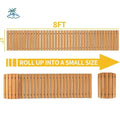 NonSlip Wooden Garden Pathway Decorative Curved Outdoor Walkway Easy Installation Weatherproof Garden Walkway Garden