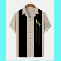 Stripes Simple Casual Dress Shirts European Size Men's | SAMAG