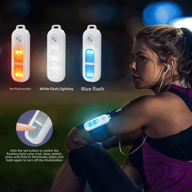 Self Defense Alarm 130dB Personal Alarm Keychain USB Rechargeable For Personal Alarms For Women Alarm Travel For Night Running