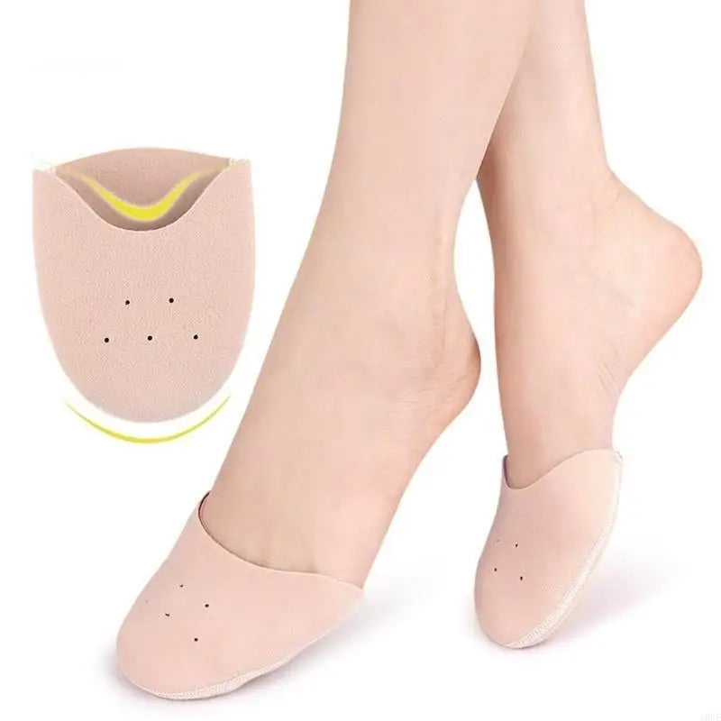 Ballet Pointe Pad Ballet Shoe Toe Pad Toe Protectors for Women Soft Stretchy Toe Pouches Ballet Toe Covers Toe Caps