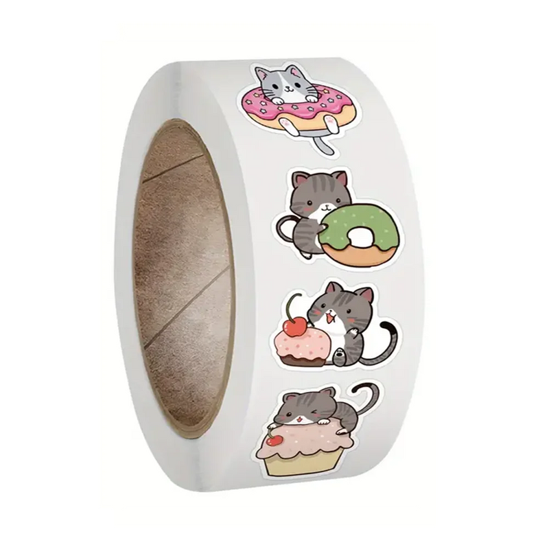 100 - Cute Cat Animal Reward Sticker New Kids' - View 3 | SAMAG