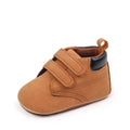2025 Spring And Autumn Baby Boys First Walking Toddler Shoes With High Quality PU Leather And Soft TPR Sole For 0-18M Baby Shoes