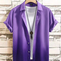 Men's Shirt Gradient Design Graphic 3D Print Summer | SAMAG