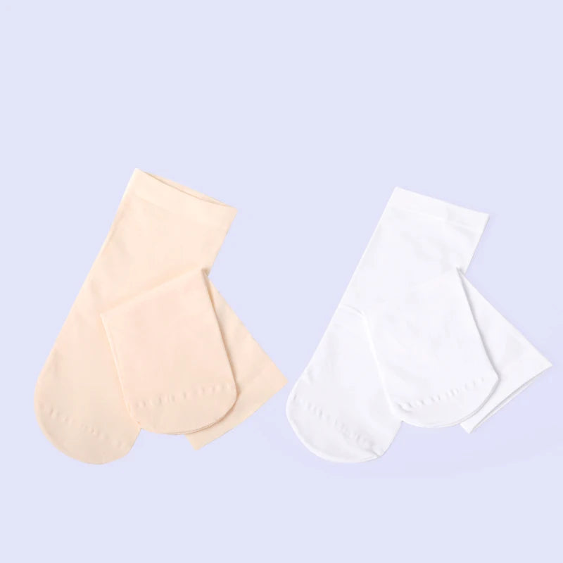 Girls Women Summer Thin Breathable Sport Socks Children Adult Soft Skin Friendly Ballet Dance Short Socks