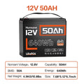 Humsienk 12V 100Ah 150Ah 200Ah 314Ah LiFePO4 Battery Built-in BMS Low Temperature Protection For  RV/ Camp/ Solar Energy Storage