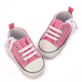 0-18M Baby Shoes Infant Pre-Walker Shoes, Cute Pink Theme Casual Flat Shoes, Soft Sole Lightweight Comfortable for Girls