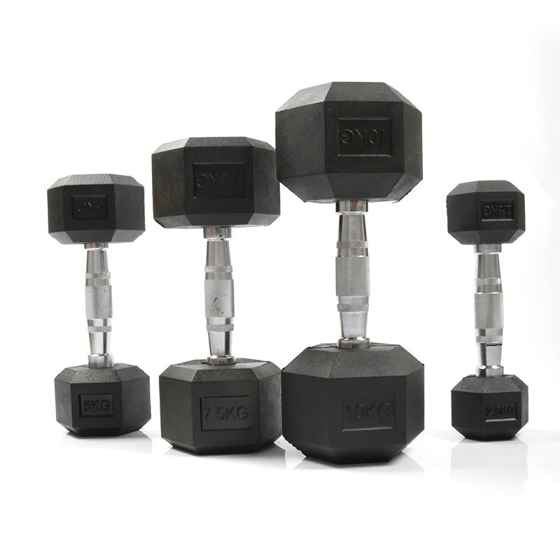 High-quality Weight Training Hexagonal Rubber Coated | SAMAG
