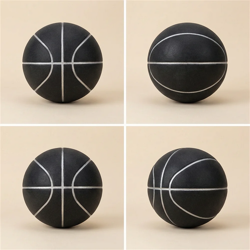 Silent Basketball New Black Size 7 Ball No Noise Indoor | SAMAG