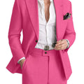 Mens Linen Suit 2 Piece Casual Suits for Men Summer Beach Groom Wedding Suit Linen Blazer Pants Set