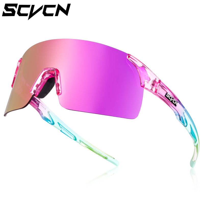 SCVCN NEW Fashion Cycling Sunglasses for Men Women MTB | SAMAG