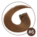 Doreen Full Head Brazilian Machine Remy Clip in Hair Extensions Human Hair 100% Real Natural Hairpiece Clips On 120G 14 To 22
