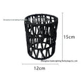 Garden Decor with Handcrafted Boho Woven Paper Rope Rattan Lampshade